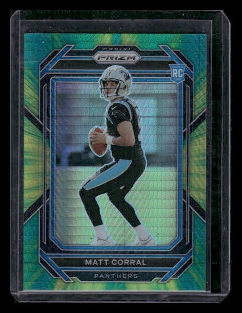 2022 Panini Prizm #304 Matt Corral /175 Rookie Hyper Carolina Panthers