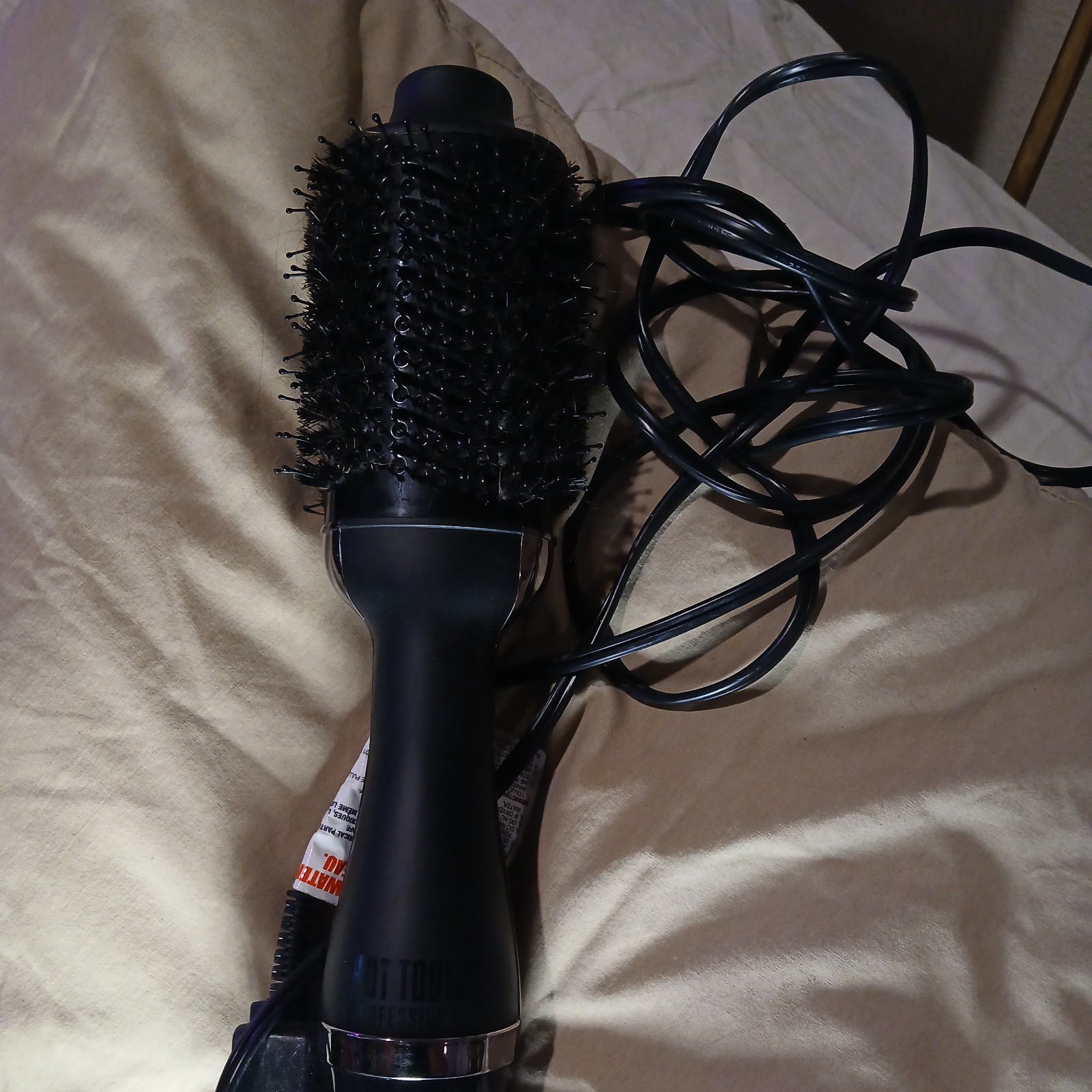 Hot Tools Pro Professional Artist Volumizing Hair Blow Dryer Brush HT1090BG BLK