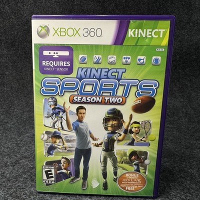 Kinect Sports Season Two Xbox 360 Game Complete CIB Requires Kinect Sensor