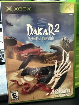 Dakar 2 The World's Ultimate Rally Original Xbox 2003 Tested Working
