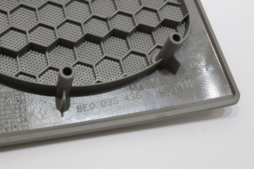 Audi A4 8E B6 Rear OS Right Bose Speaker Cover Grill Grey New 8E0035436AE59 - Picture 8 of 14