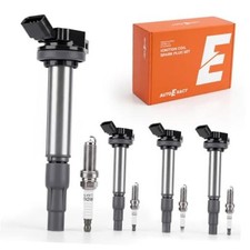 Ignition Coil Pack Iridium Spark Plugs UF619 for Corolla 1.8L 2009-2015 etc.