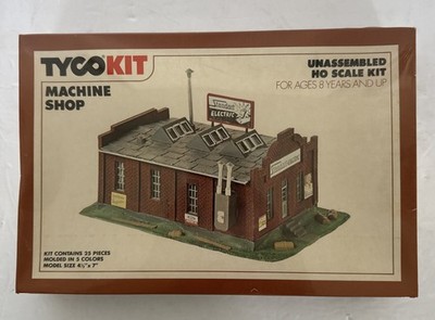 Tyco Kit HO Scale Machine Shop Plastic Model Kit Brand New Vintage 1970 s