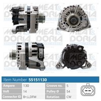 Meat & Doria Generator FüR Opel Meriva B GroßRaumlimousine S10 1.4 Astra J P12