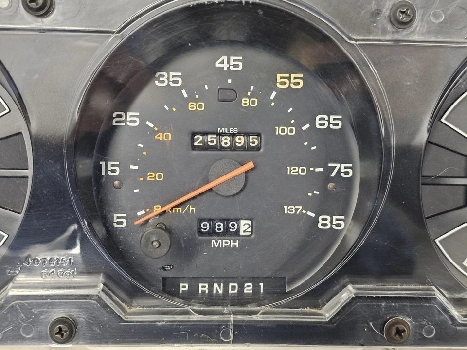 Dodge Ram D100 D150 D250 1981-1989 W150 W250 RamCharger cuadro de instrumentos Foto 2 de 4