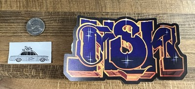 #ad Atlas MSK Graffiti Piece Matte Sticker AWR Revok The Seventh Letter RARE Last 1 $34.44