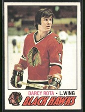 1977-78 O-Pee-Chee Darcy Rota #117 Chicago Blackhawks