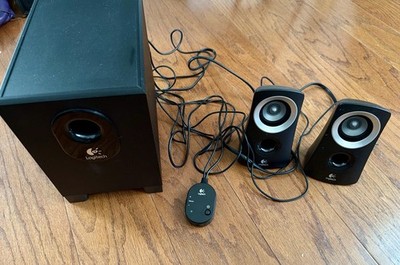 Logitech Z313 2.1 Speaker System Subwoofer Stereo Speakers Tested Working