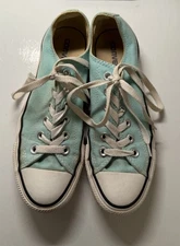 Mint Green Low-Top All Star Converse- Women’s size 7