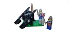 LEGO 1491 Dual Defender Vintage Castle Black Knights 🚩 Complete w/ Orig Bag