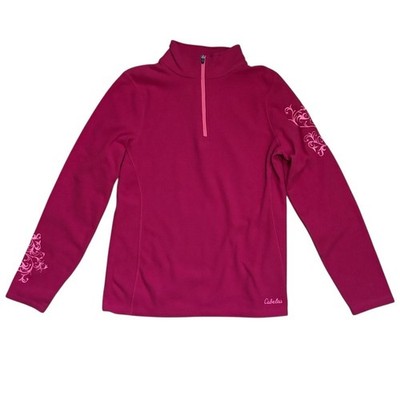 Cabela's Womens Quarter Zip Fleece - size Small NWT