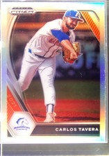 2021 Prizm Draft Picks Carlos Tavera Silver Prizm #PDP137 Mavericks