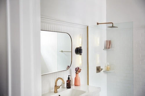 Lark 85402 Shea 2 Light 24"W Horizontal Bathroom Vanity Light - Picture 10 of 12