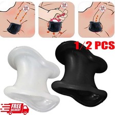 Ball Stretcher Enhancer Squeeze Scrotum Testicle Silicone Ring Delay Ejaculation
