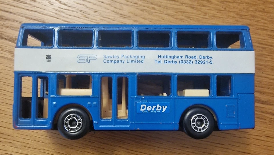 Lote de trabajo 8 Matchbox MB17 The Londoner Buses inc Midland Red, Rockwood, Leicester Foto 4 de 4