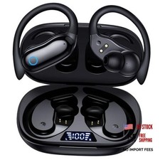 Active Noise Cancelling Ear Buds Wireless Earbuds 96hrs Playback Black