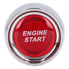 Engine Start Stop Push Button 50A ABS Start Stop Ignition Switch For Sports