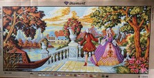 Printed needlepoint 60x120 Cm Gobelin L Dancers On The Terrace Canvas Only