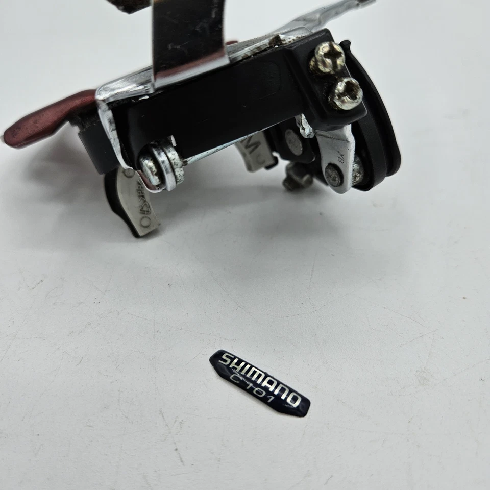 Shimano C-101 Triple MTB Front Derailleur, E-Type Bottom Bracket Mount, Dualpull - Image 3 of 4