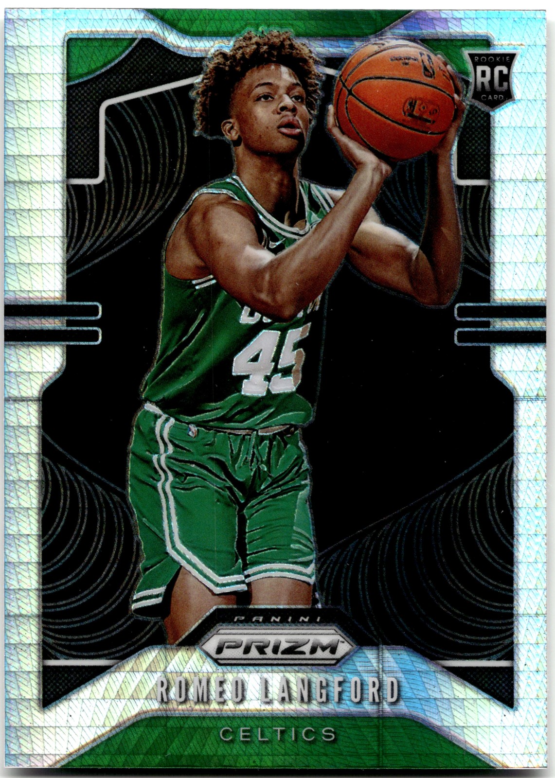 2019-20 Panini Prizm #260 Romeo Langford Prizms Hyper RC