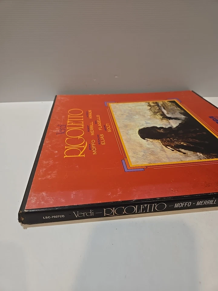 Verdi Rigoletto - RCA Red Seal LSC-7027 Boxed 2 LP Set w/Opera Program LPs MINT - Image 3 of 4