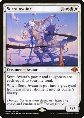 Serra Avatar - Foil DMR NM MTG