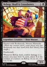 Bebop, Skull & Crossbones - Commander: Teenage Mutant Ninja Turtles (Rare) [TMC-