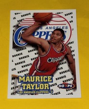 1997-98 NBA Hoops Maurice Taylor Rookie Card. rookie card picture