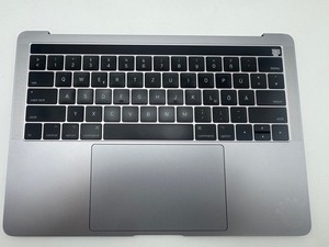 Macbook Pro 13" 2016 2017 A1706 Topcase Tastatur QWERTZ Spacegrau #T967