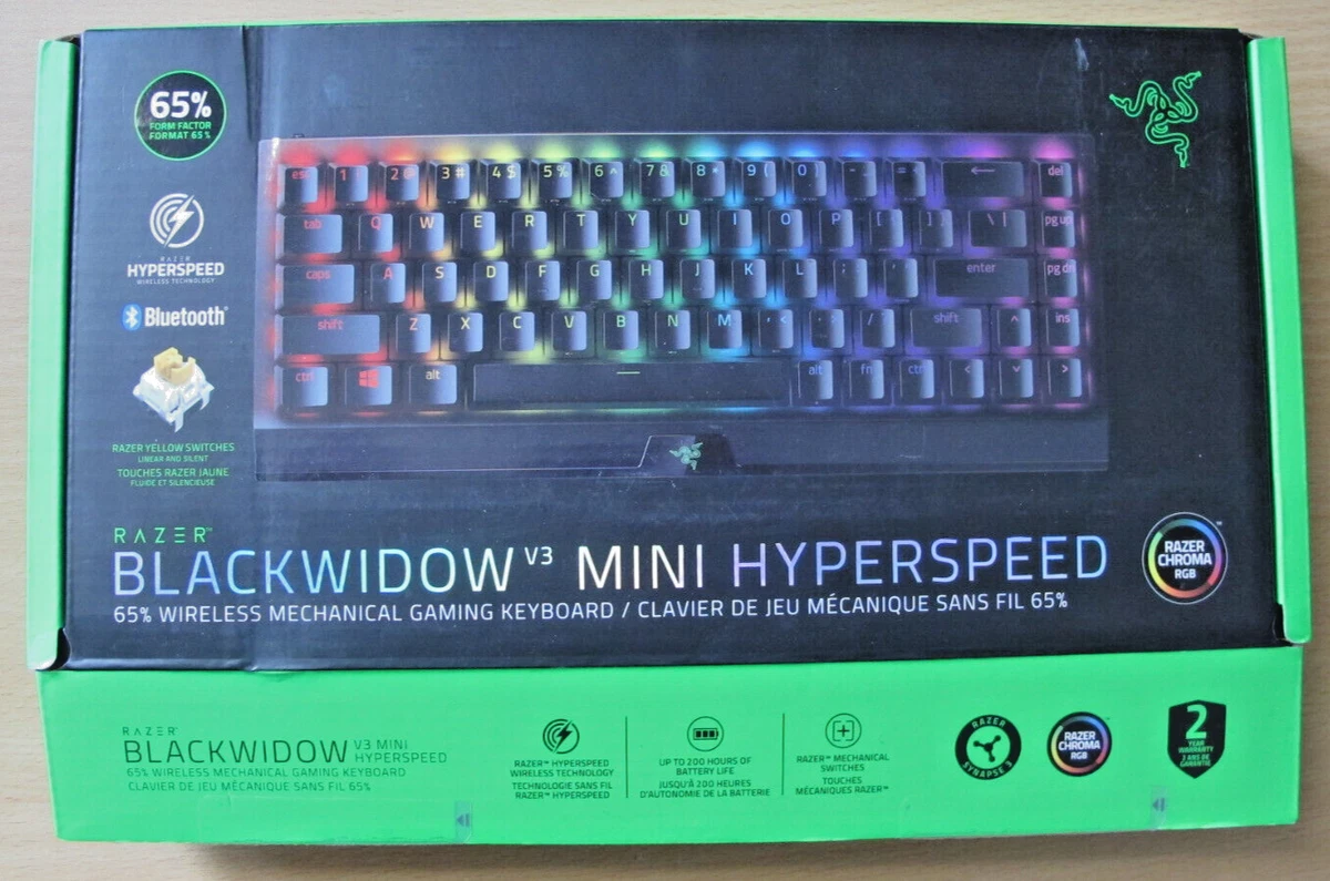 Razer Blackwidow V3 Mini Hyperspeed 65% RZ03-03890200 Keyboard