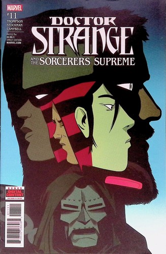 Doctor Strange and the Sorcerers Supreme ELIGE NÚMERO #9 a #12 (2017 Marvel) en muy buen estado - Imagen 3 de 12