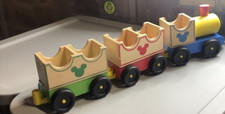 Melissa Doug Mickey Mouse All Aboard Wooden Train ONLY