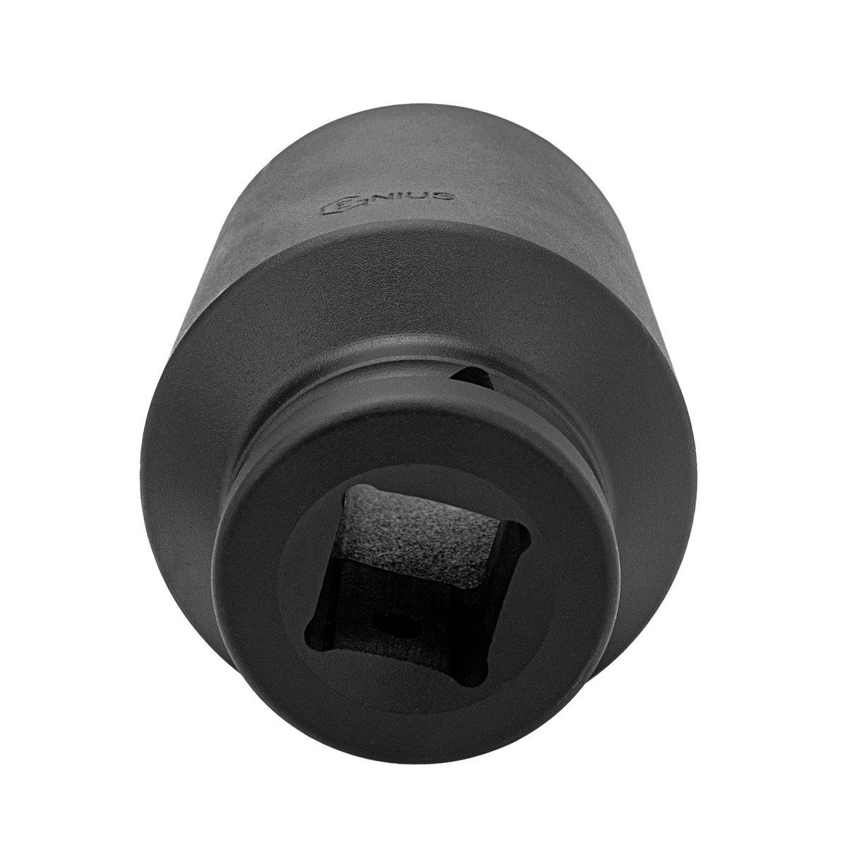 Genius Tools 1-Inch Drive 51mm Deep Impact Socket – Chrome Moly Steel, 100mm Length, Professional Grade