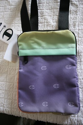 Champion cross body bag small multicolour festivals travel unisex