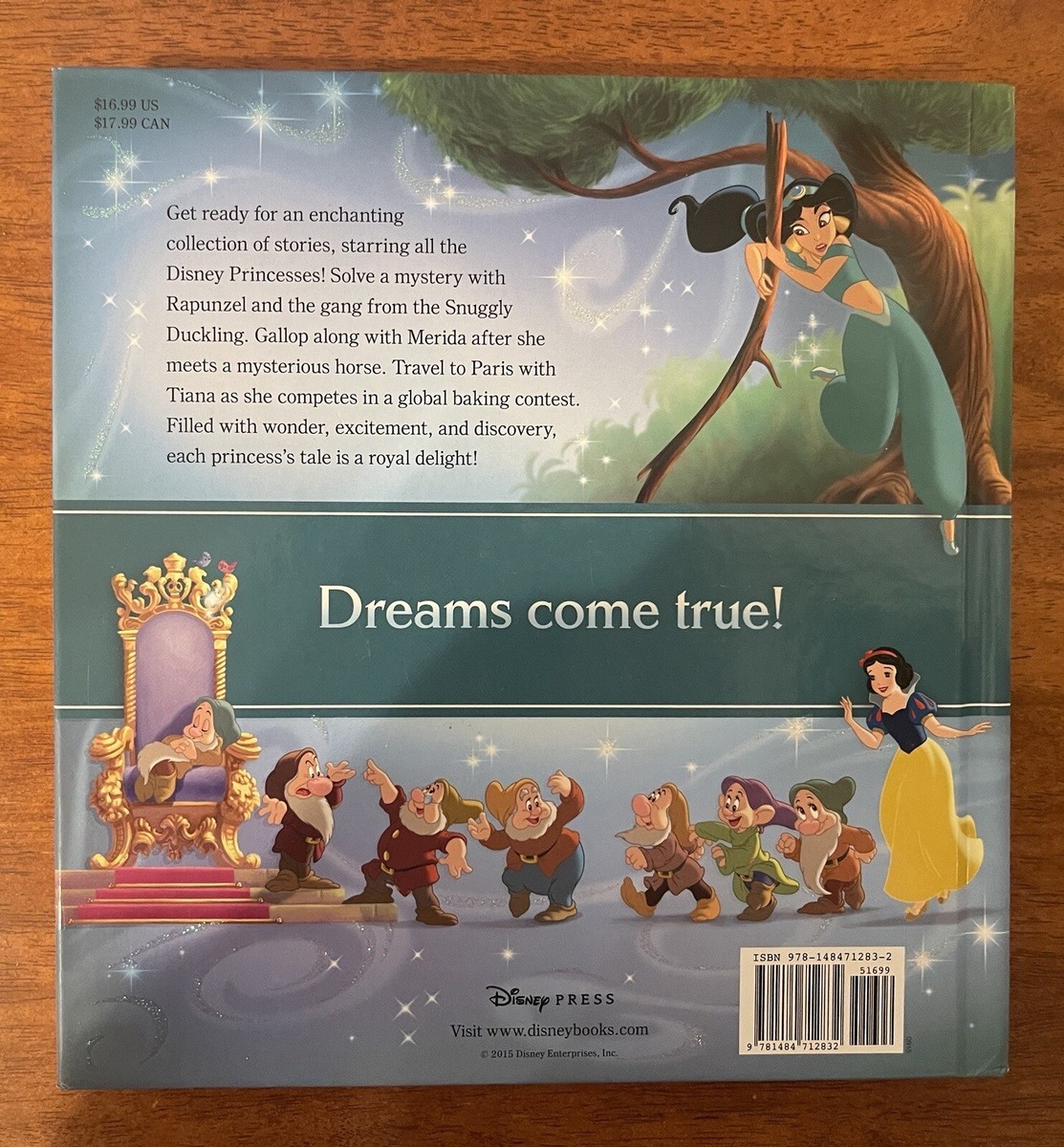 Disney Princess Storybook Collection Hardcover Book Disney Press