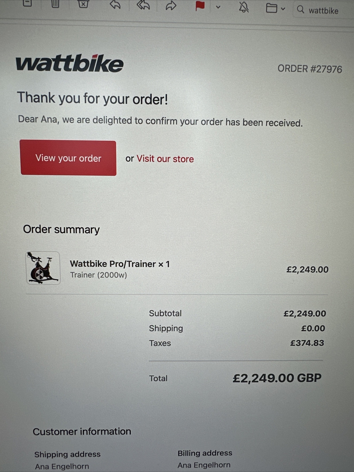 cheap wattbike alternative