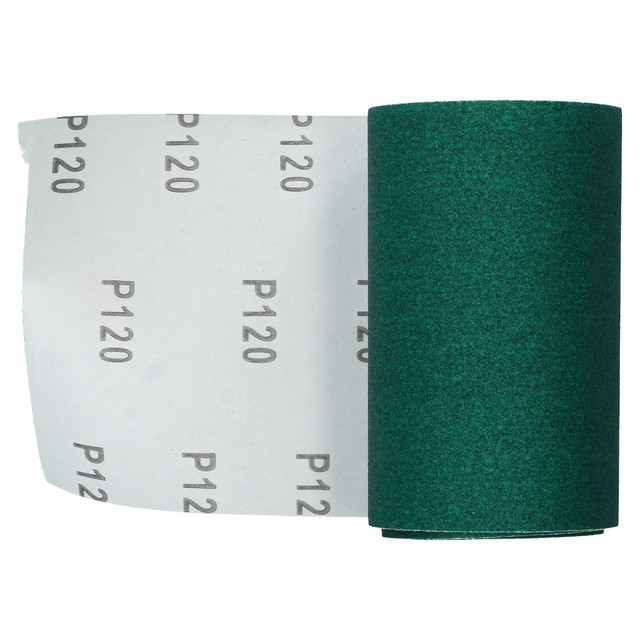 Aluminium Oxide 5m x 115mm Sanding Roll Sheet Paper Fine 120 Grit