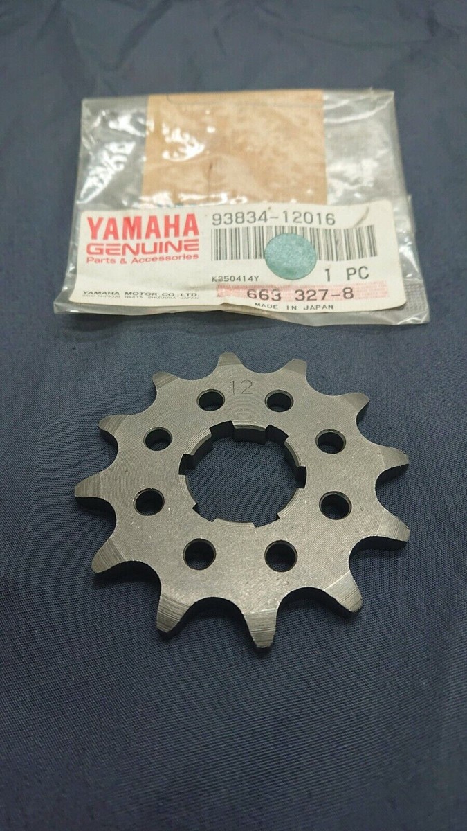 ★Sproket LC★ Yamaha TY350 YFA1 YFZ125 YTZ250 12T FRONT SPROCKET 93834
