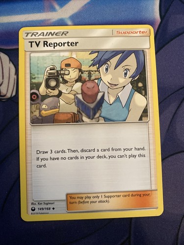 Pokemon TCG Celestial Storm LP TV Reporter 149/168
