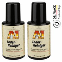 2X Dr. Wack A1 Lederreiniger Lederpflege Autopflege 250Ml