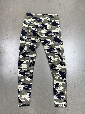 LULULEMON Wunder Under Leggings Screen Camo Size NWT