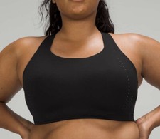 Lululemon Air Support Bra Black Asphalt Grey Size 38DD NEW NWT