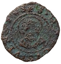 VENEZIA DOPPIO BAGATTINO PASQUALE CICOGNA 1585 MONETA CON SAN MARCO