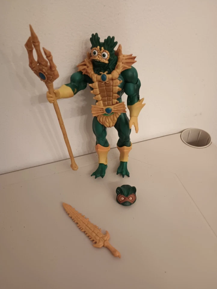 MOTUC, Mer-Man, completo, boneco, Masters of the Universe Classics He-Man - Imagem 3 de 4