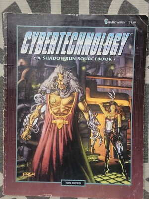 Shadowrun RPG Sourcebook - Cybertechnology  - 7119 FASA