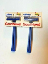 Sunoco Gas & Oil Advertising Gillette Disposable Razor Service Station Vintage