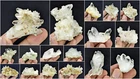 NATURAL QUARTZ CRYSTAL CLUSTERS SPECIMENS HEALING REIKI 35PCS 1.4KG