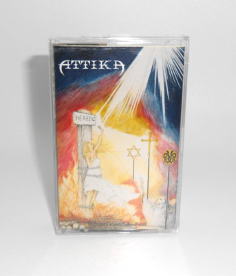 Attika When Heroes Fall Cassette Tape 1991 Prison Records Music A0002 RARE