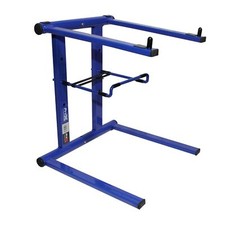 ProX T-LPS600BLUE Blue XO DJ Foldable Laptop Stand w/Adjustable Shelf Carry Bag