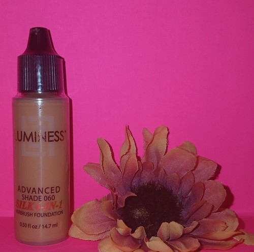 LUMINESS Advanced Silk 4-IN-1 Shade 060 Foundation .50oz~NEW/SEALED - Picture 3 of 6